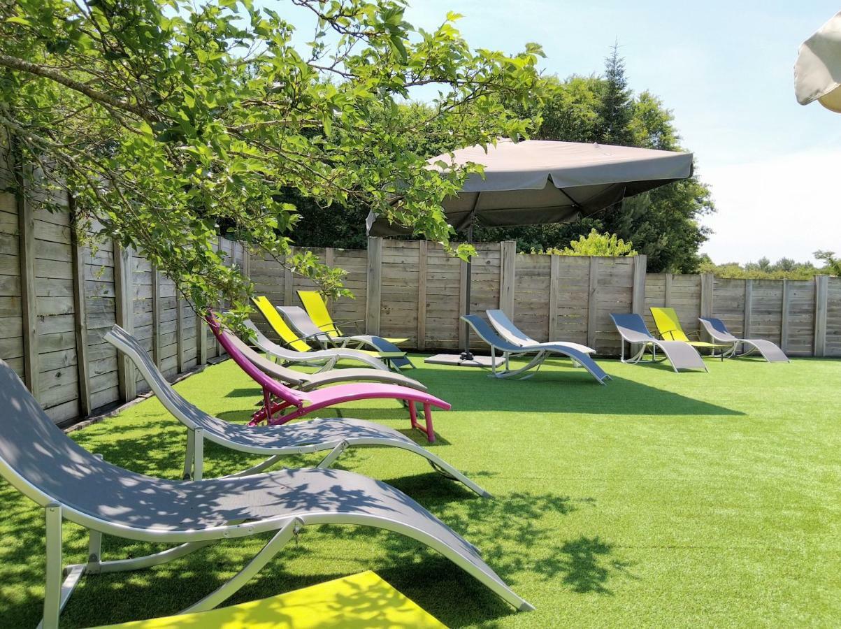 Camping Familial Les Chalets D'Uza エクステリア 写真